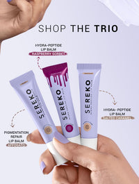 Sereko Pigmentation Repair Lip Balm for Dark Lips With Kojic Acid, Vitamin C & Mango Seed Butter | Brightens Dark & Discoloration Lips, 24H Hydration, Lock Moisture | For Women & Men | Affogato - 8gm