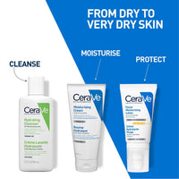 CeraVe Moisturizing Cream For Dry To Very Dry Skin (177ml) - Formulated with 3 Essential Ceramides And Hyaluronic Acid | Non-Comedogenic Moisturizer For Face and Body