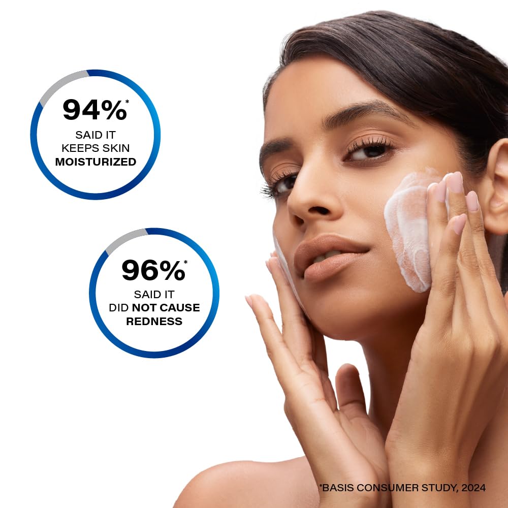 Novology Moisture Barrier Booster Cleanser with Stearic Acid & Palmitic Acid | Hydrating Face Wash For Dry Skin, Sensitive Skin | 180G