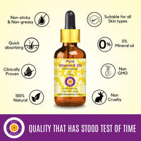 Deve Herbes Vitamin E Oil with Glass Dropper for Healthy Skin, Hair & Nails | Pure | Non-Sticky | Non-greasy | Lightweight | All Skin Types | Men and Women 100ml