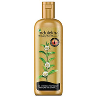 Indulekha Bringha Ayurvedic Hair Oil 50 ml, Hair Fall Control and Hair Growth with Bringharaj & Coconut Oil - Comb Applicator Bottle for Men & Women & Ayurvedic Shampoo 100 ml
