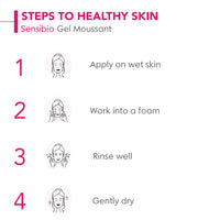 Bioderma Sensibio Gentle Soothing Micellar Cleansing Foaming Gel For Sensitive Skin(100ml)