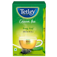 Tetley Long Leaf Original | All-Natural Green Tea With Anti-Oxidants | Green Tea | 500G & Long Leaf Original | All-Natural Green Tea With Anti-Oxidants | Green Tea | 100G - Loose Leaves