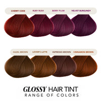 Paradyes No Bleach Lover's Latte Glossy Hair Tint, Ammonia-Free Formula for Natural Black Hair, Visible on Natural Black Hair, Includes Anti-Fade Conditioner for Long-Lasting Shine, Golden Brown