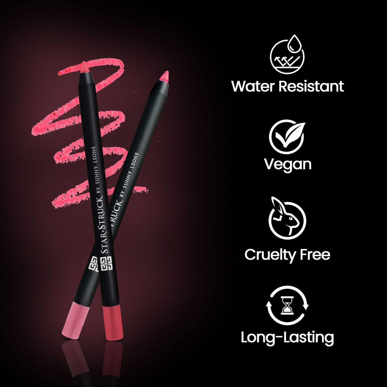 STARSTRUCK BY SUNNY LEONE Long Wear Lip Liner Starry Night