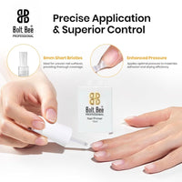 Bolt Bee Nail Prep Dehydrator – Professional Nail Dehydrator for Acrylic, Gel & Press-On Nails – Removes Oil & Moisture for Better Adhesion – Fast-Drying, Air Dry Formula – 15ml