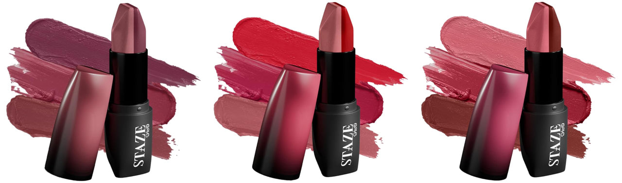 Staze 9To9 3-in-1 Matte Lipstick (3 variants)