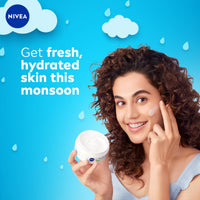 Nivea Sun Lotion, Spf 30, Water Resistant Sunscreen, All Skin Type For Men & Women, 75Ml & Soft Light Moisturizer For Face, Hand & Body, Non-Greasy Cream With Vitamin E & Jojoba Oil, 200 Ml