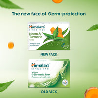 Himalaya Neem and Turmeric | Cleanses & Purifies Skin | 125gm X 4 | Buy 3 get 1 free