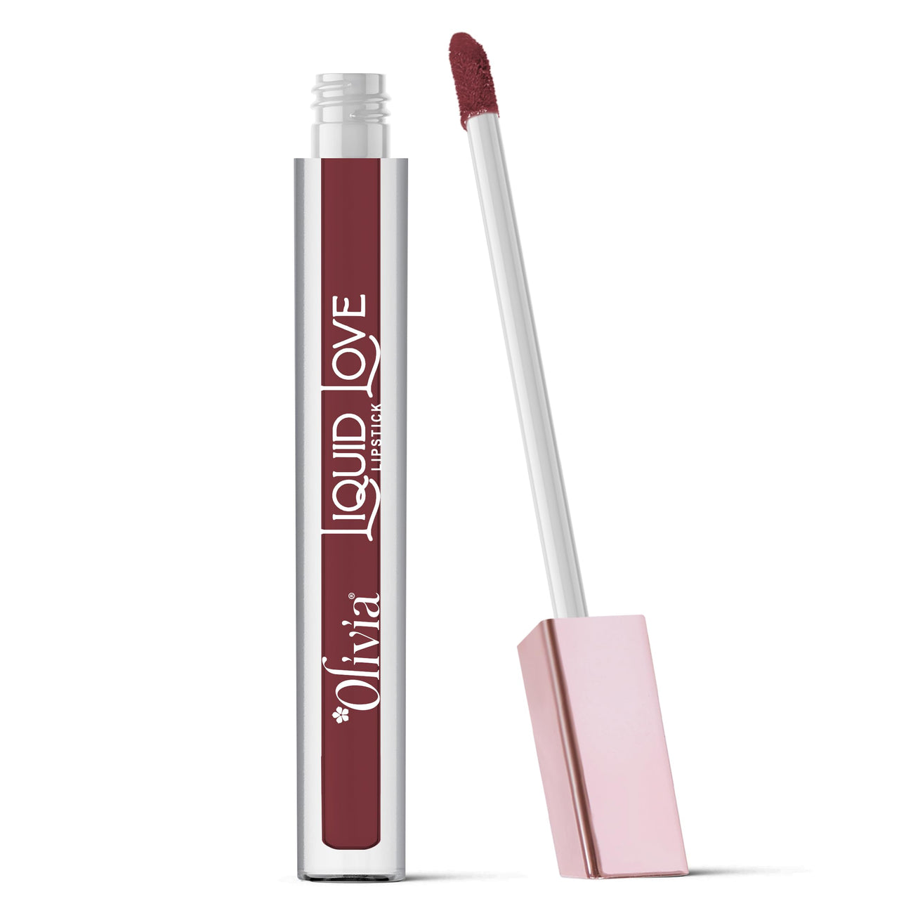Oliva Liquid Lipstick, 12HR Long-lasting Matte Lipstick, Non Transfer, High Coverage, Water & Smudge Proof, Light Weight & Cruelty-Free - 2ml (Hot Chocolate 8)