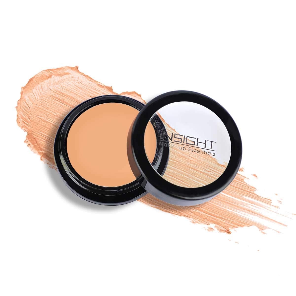 INSIGHT Makeup Concealer | HD Look | Full Coverage Waterproof | Minimize Fine Lines | Medium Coverage & Cream All Matte Finish Medium, 1 Count