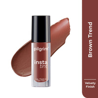Pilgrim 3 In 1 Lip, Cheek And Eye Tint Cream With Goodness Of Spanish Squalane, Almond Oil, Avocado Oil And Macadamia Nut Oil | Long Lasting Nourisht | Blends Easily 2.5Gm (The Brown Trend -03)