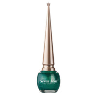 Seven Seas Liquid Color Eyeliner - 5ml | Waterproof | Smudgeproof | Long Lasting | Eyeliner for Women (Pearl Green, 5ml)