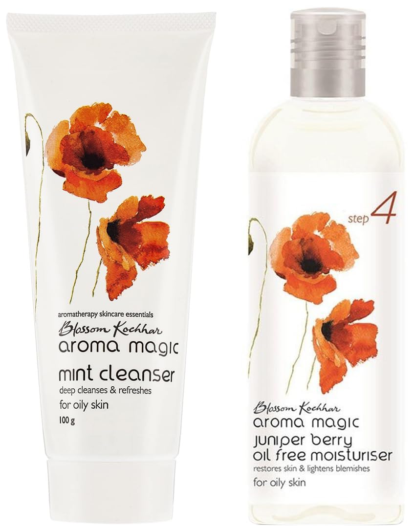 Aroma Magic Moisturiser, Magic Mint Deep Cleanser and Refreshes - 100 Grams Oil
