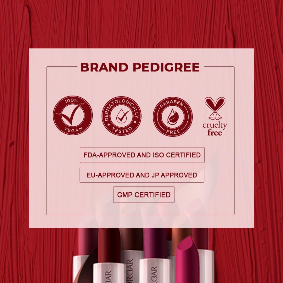 Colorbar Take Me As I Am Vegan Matte Lipstick Dare You-009