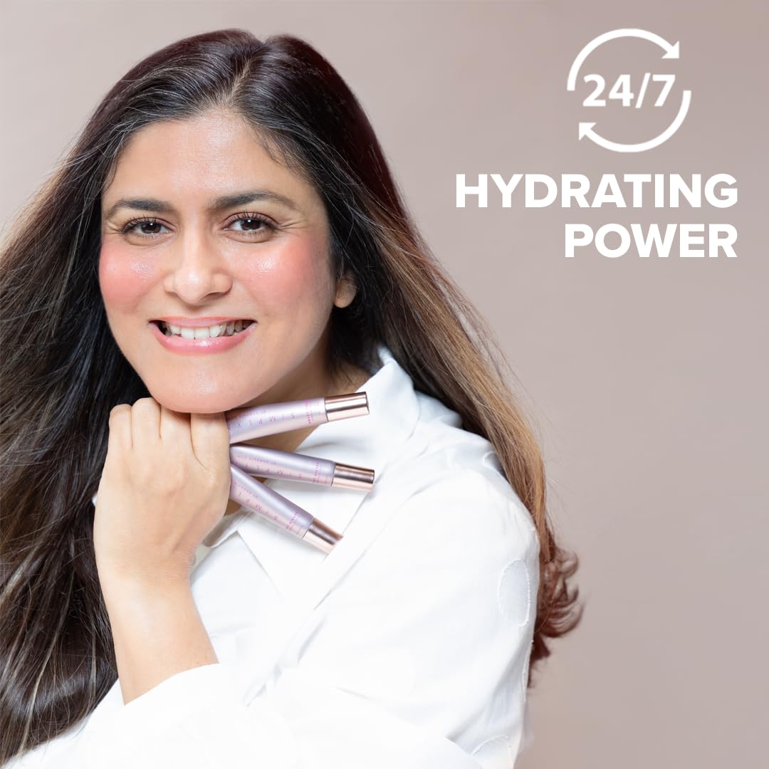 SIMPLYNAM Simply Nam Sweet Kisses Hydrating Lip Balm - Sugar (Clear)| Vegan| Hydrating| Jojoba Oil| 3-in-1 Formula| Unisex