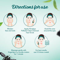 Himalaya Pollution Detox Charcoal Face Scrub | 100g