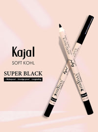 Shryoan Perfect Combo Waterproof Kajal, Mascara & Eyeliner Eye Makeup Kit with Women & Girls