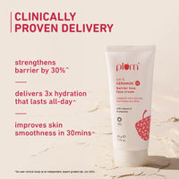 Plum Oat & 1% Ceramide Barrier Love Face Cream | Repairs, Strengthens & Maintains Skin Barrier | Moisturizer with Vitamin E & Allantoin | For Normal, Dry Skin | Women & Men | 50 g