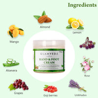 Glamveda Hand & foot crack cream 100 GM For Dry, Rough & Crack Heels & Elbow Ayurvedic Crack Cream, Paraben Free (3)
