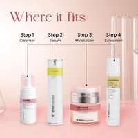 SkinInspired Ceramide Moisturizer Cream, For Inflammation, Barrier Repair | Long Lasting Hydration | Face Moisturiser For Normal to Dry Skin & Moisturizing Cream For Women & Men (50g)