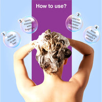 Ayouthveda Healthy Hair Shampoo 200ml With Bhringraj and Shikakai | Best Hair Shampoo for Women | Control Hair Breakage & Dandruff | Herbal Conditioner & Cleansers (Pack Of 3; 200ml each)