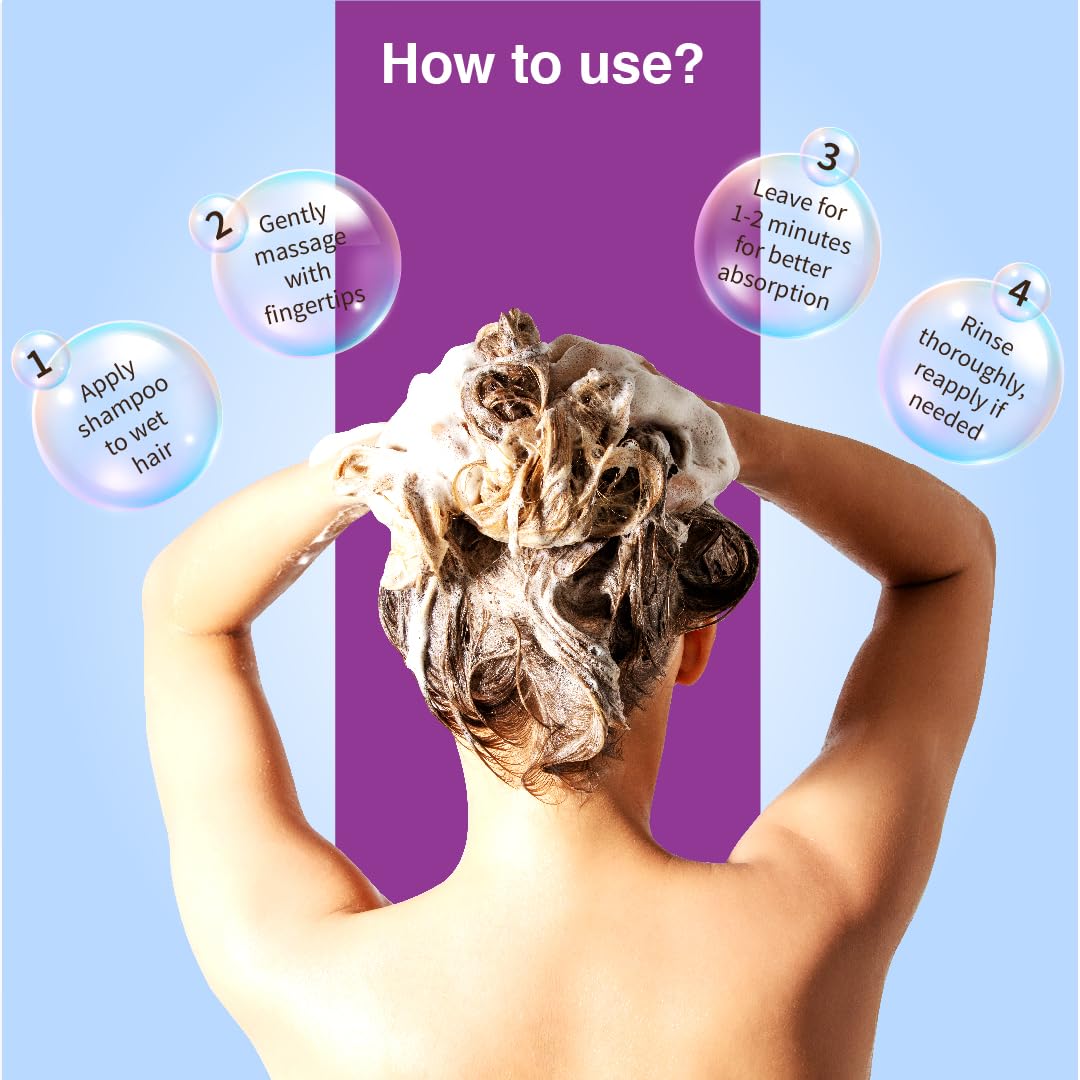 Ayouthveda Healthy Hair Shampoo 200ml With Bhringraj and Shikakai | Best Hair Shampoo for Women | Control Hair Breakage & Dandruff | Herbal Conditioner & Cleansers (Pack Of 5; 200ml each)