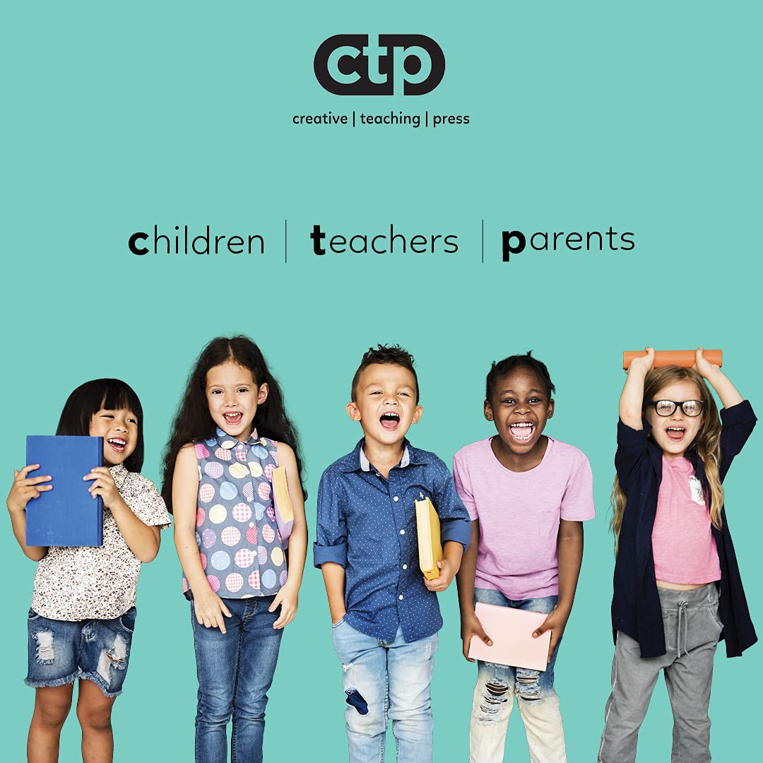 CTP Doodle Lightbulb 6" Cut-Outs Learning Dcor Accents for Classroom (Creative Teaching Press 10591)