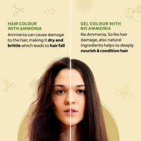 INDUS VALLEY Damage Free Natural Gel Hair Colour for Women | Ammonia & PPD Free Organic Hair Colour with 100% Grey Coverage, Long Lasting Conditioning Hair Color | Black 1.00-220 ml