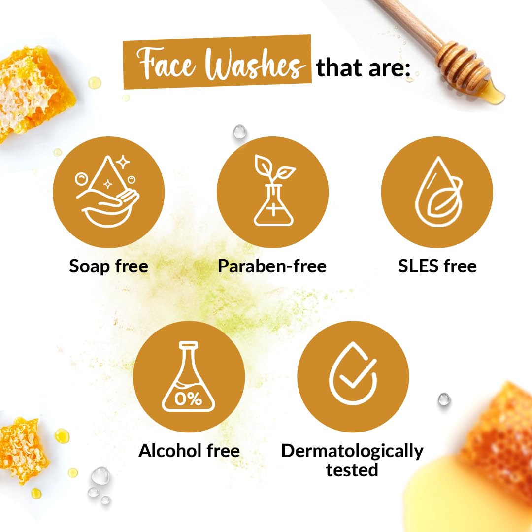 Medimix Ayurvedic Oil clear Face Wash for youthful and glowing skin | With Honey and Besan| 100 ml