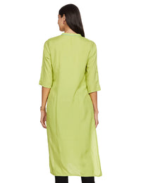 Aurelia Women's  Rayon Straight Kurta