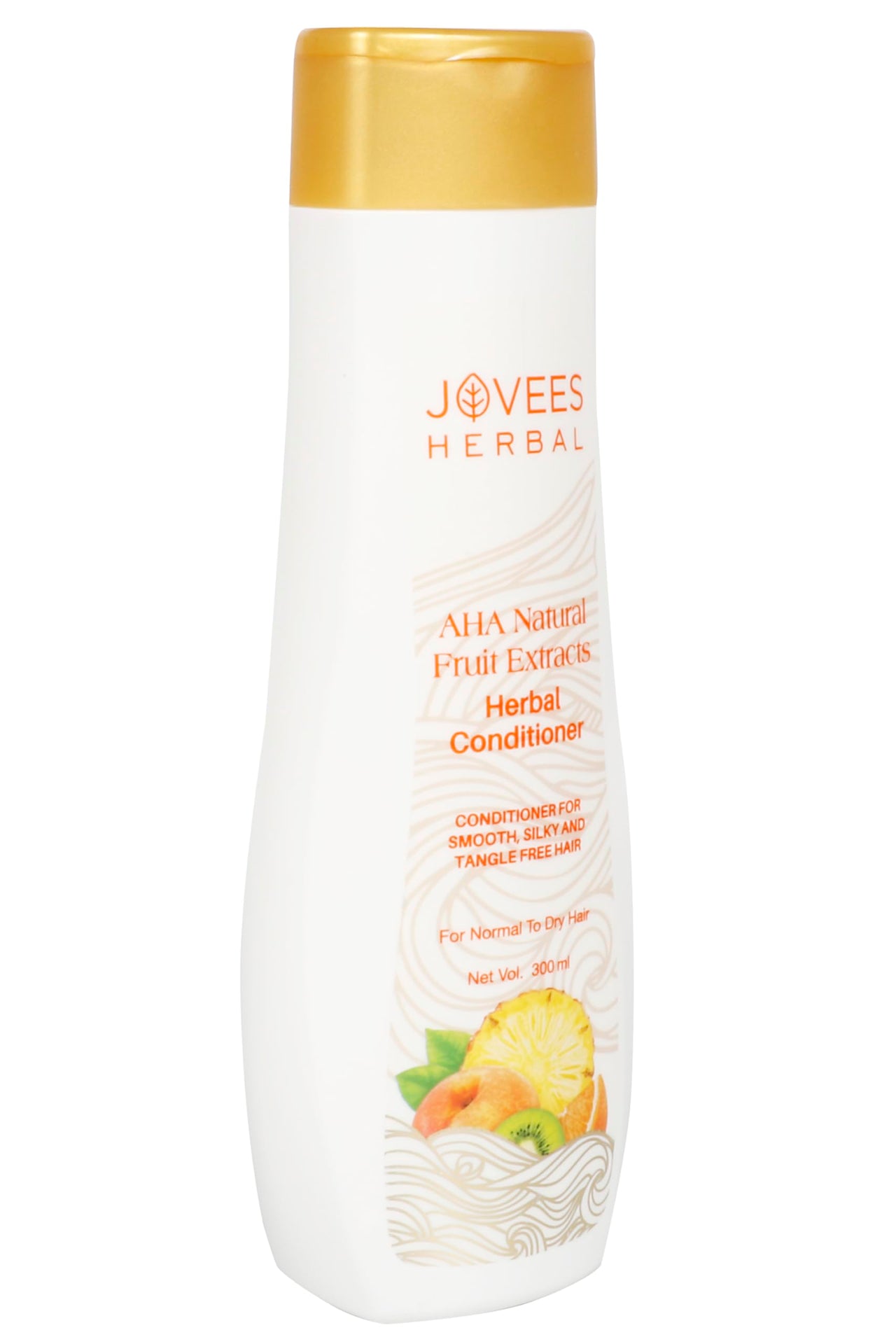 JOVEES Herbal AHA Natural Fruit Extracts Conditioner For Smooth, Silky And Tangle Free Hair | Conditioner For Damaged Repairs, Nourishes Frizzy Hair, And Shiny Hair- 300ml, (1 count)