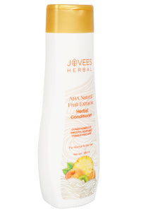 JOVEES Herbal AHA Natural Fruit Extracts Conditioner For Smooth, Silky And Tangle Free Hair | Conditioner For Damaged Repairs, Nourishes Frizzy Hair, And Shiny Hair- 300ml, (1 count)