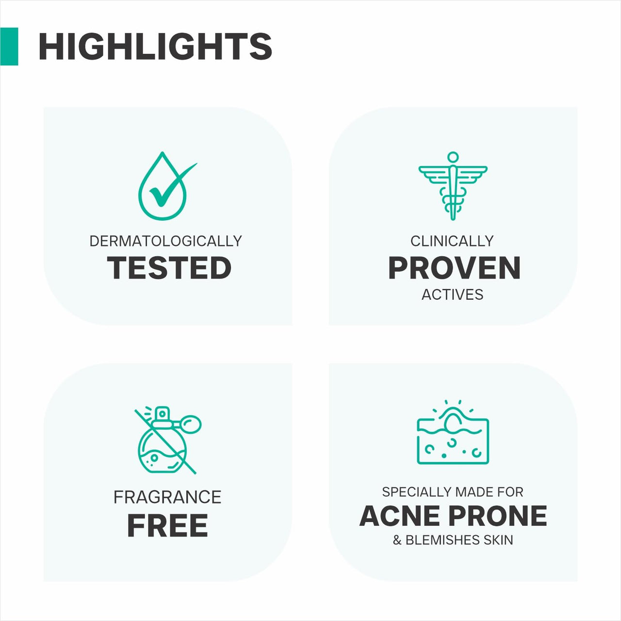 DERMATOUCH Salicylic Acid 2% Seboclear w/w 1% Face Serum | For Acne & Blackheads | Specially for Acne-prone & Oily Skin | 18ml