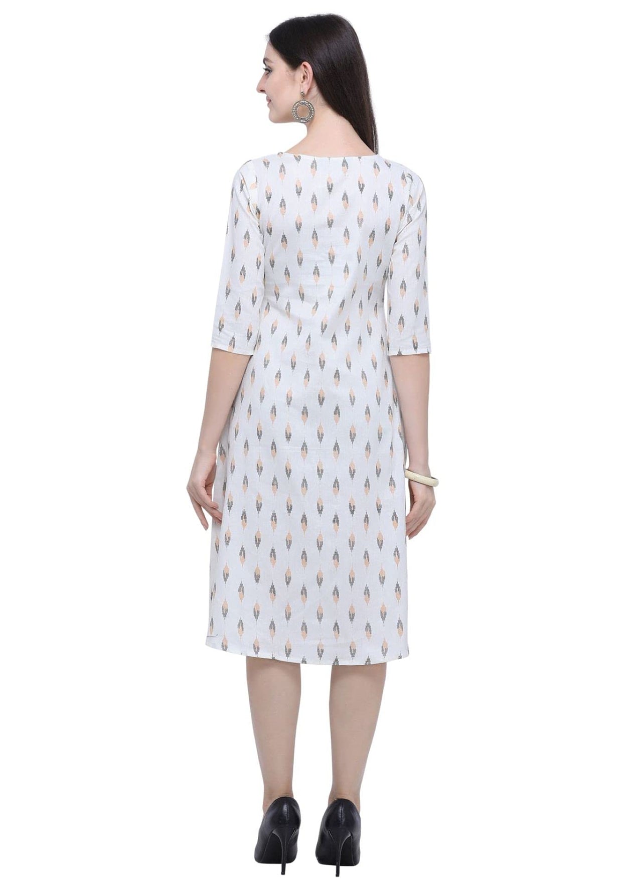 Pinkriti Women's  Cotton A-Line Kurta