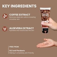 Jaquline USA Coffee Peel Off Face Mask for Men & Women both| Coffee Extract to Remove Tan & Deep Cleansing | Face Mask for Glowing Skin | Dermatologically Tested | 100ml