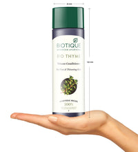 Biotique Bio Bhringraj Fresh Growth Therapeutic Oil, 120ml & Bio Thyme Volume Conditioner, 200ml Combo