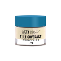 Beauty Berry Full Coverage Concealer, Easy to Blend, Ultra Lightweight & Long Lasting Concealer | Creamy Texture, Highly Pigmented, Waterproof Concealer for Face Makeup (WARM HONEY-04, 1)