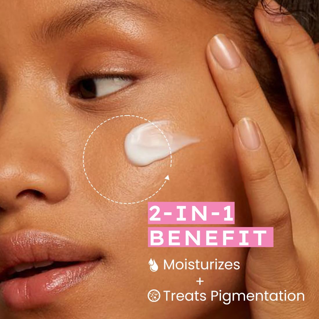 Hyphen Pigmentation Corrector Daily Cream With 2% Kojic Acid | Moisturizes & Treats Pigmentation | Reduces Dark Spots & Blemishes | Brightens Skin | Lightweight & Fragrance Free | For Women & Men -50g