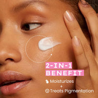 Hyphen Pigmentation Corrector Daily Cream With 2% Kojic Acid | Moisturizes & Treats Pigmentation | Reduces Dark Spots & Blemishes | Brightens Skin | Lightweight & Fragrance Free | For Women & Men -50g