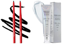 FACESCANADA Strobe Cream - Silver 30Ml And Facescanada Magneteyes Metallic Kajal Pencil - Black,0.35G (Pack Of 2)