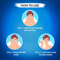 NIVEA MEN Acne Control Face Wash 50 g | With Magnolia Bark Extracts for 12 Hr Oil Control in Summer | Fights Dirt and Oil | For Oily Skin