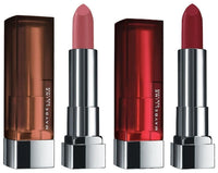 Maybelline New York Color Sensational Creamy Matte, 695 Divine Wine, 3.9g with FREE Color Sensational Creamy Matte 507 Almond Pink