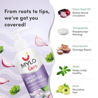 Mylo Pre & Post Pregnancy Hairfall Shampoo with Onion - 200 ml
