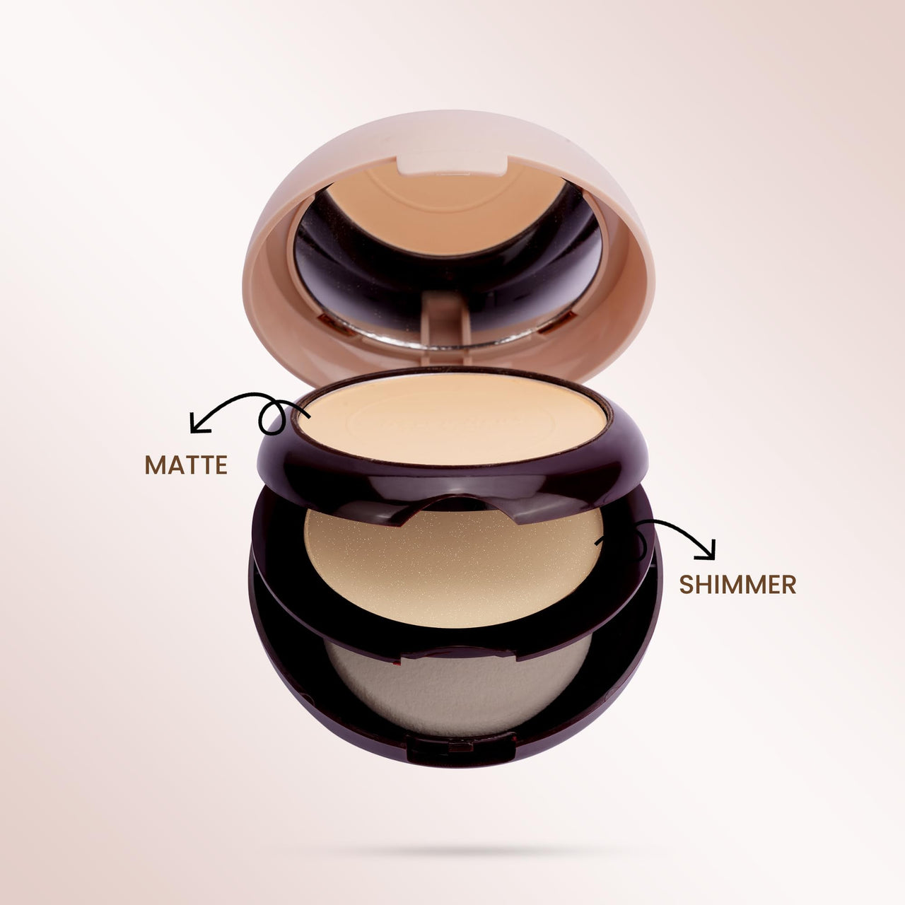 Seven Seas BB Miracle Compact Powder 2 in 1 Brightness Compact Powder | Oil Control, Lightweight Compact Powder with SPF to Protect Skin from Sun | compact powder for women (Nude)