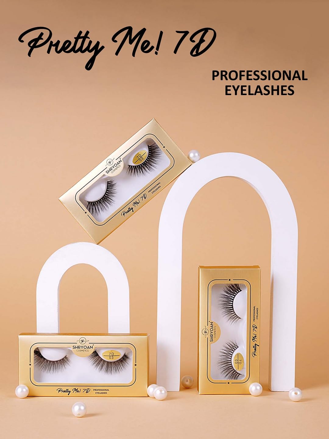 Shryoan Pretty Me 7D Professional Eyelashes - Achieve Good-Quality Volume & Depth for Every Occasion And Natural Look