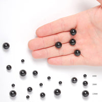 35pcs 10mm Natural Black Onyx Agate Gemstone Beads Energy Healing Crystal Round Loose Stone Beads for Jewelry Making, DIY Bracelets Necklaces