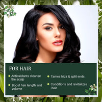 INDUS VALLEY Bio Organic Natural Brahmi Powder | Bacopa monnieri With Bhringraj Powder | Eclipta alba for Hair Care - (100g*2=200g)