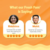 Aqualogica Glow+ Milk Fluid Moisturizer with Papaya & Vitamin C | Lightweight Milk-Like Texture | Brightens Skin | 48-H Deep Moisturization I For Normal To Combination Skin | Non Sticky, Quick Absorbing & Hydrating | 70 ml