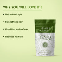 Jovees Herbal Mehandi/Henna Powder | With Amla, Shikakai & Brahmi Powder | For Extra Conditioning | Control Hair Fall & Repairs Damaged Hair 150G